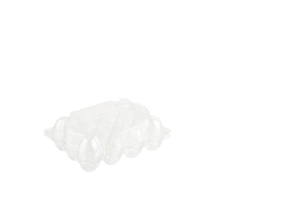 Sustainable, recyclable transparent quail egg box 12 pieces