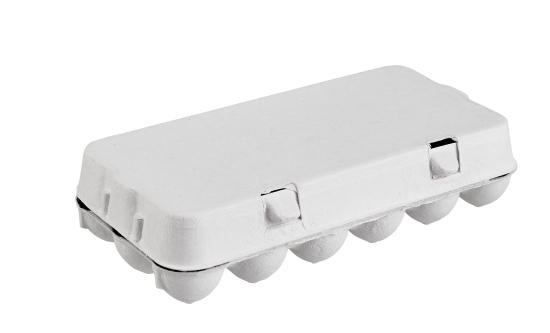 Pulp quail egg box 18 pieces