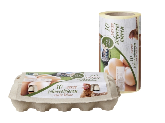 Full color egg carton label 10